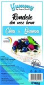 Rondele din Orez Brun cu Chia & Quinoa 60g